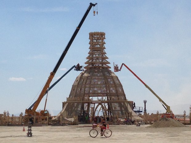 The 2014 Burning Man temple, this year by David Best