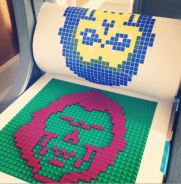 printing with legos