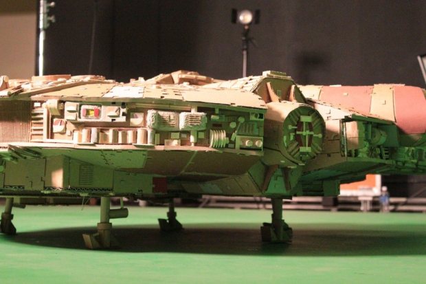 plkd9k6 imgur Star Wars Fan Creates Insanely Detailed Cardboard Millennium Falcon