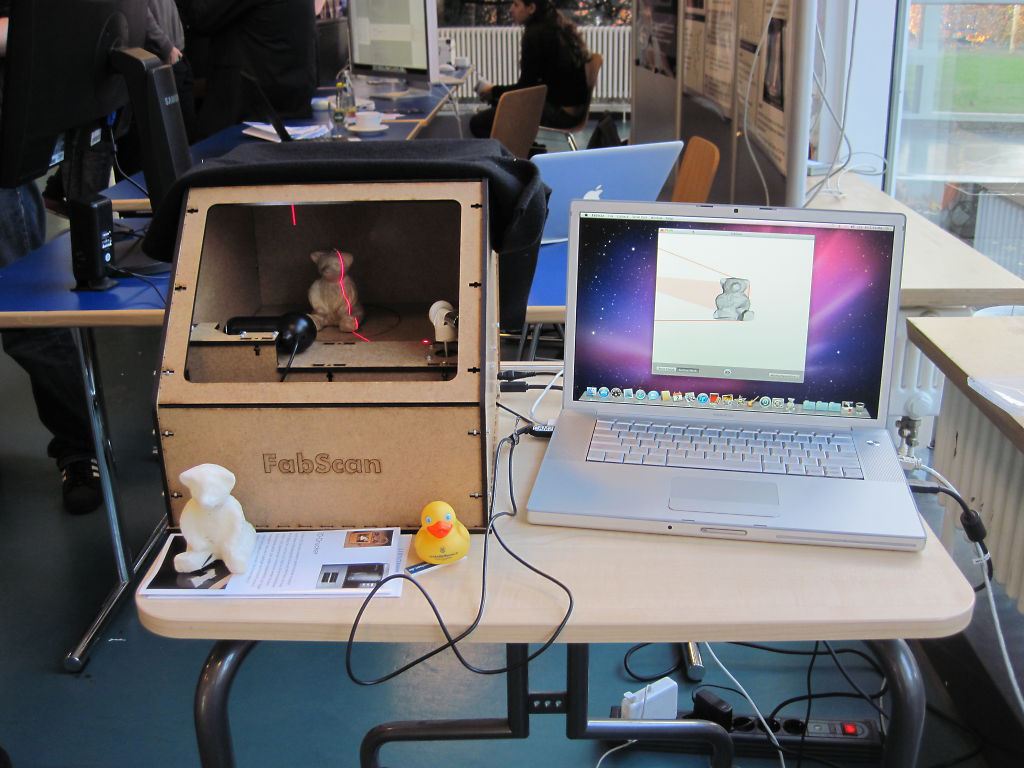 fabscan 5 DIY 3D Scanners to Watch