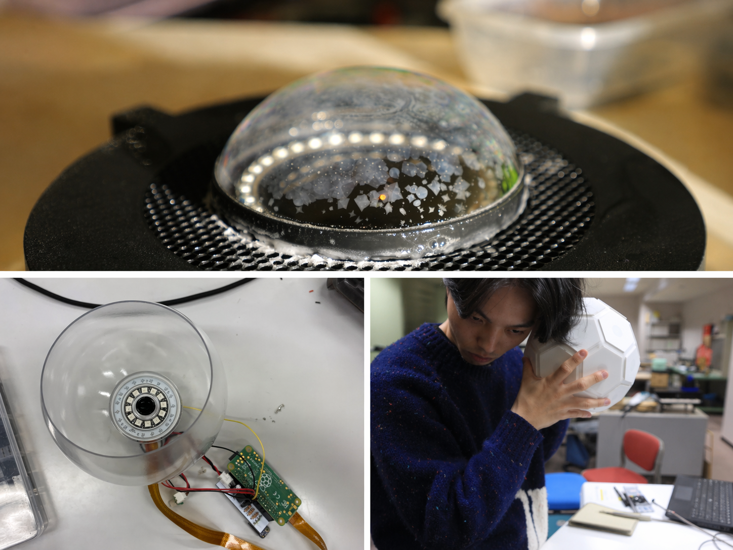 北陸先端科学技術大学院大学「佐藤研Make部」+ 電通大IML