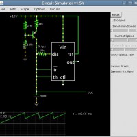 Javaアプレットの回路シミュレーター