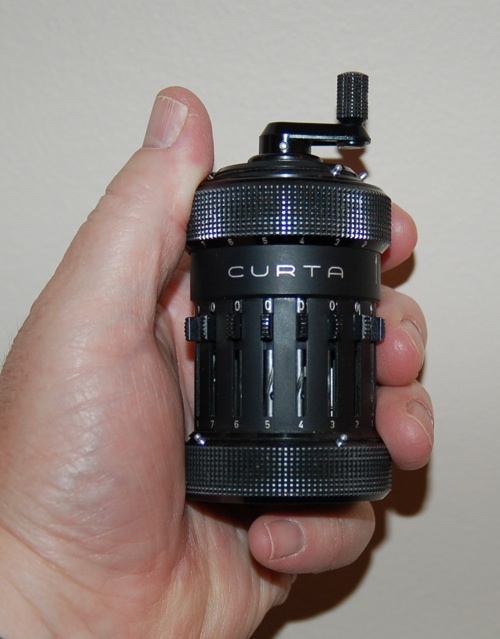CURTA 2型 手回し機械計算機 ジャンク 【公式通販】