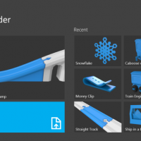 Microsoftがタッチスクリーン用3Dアプリ3D Builderを公開